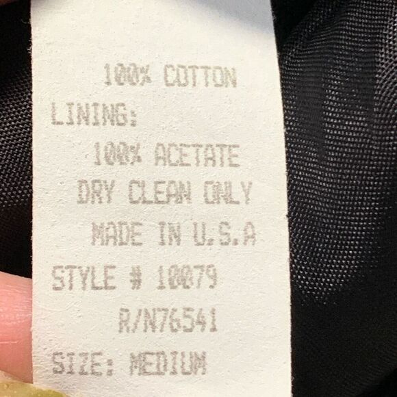 Vintage Christmas Wreath Print Button-Up Black Red Vneck Waistcoat Vest - Picture 9 of 10